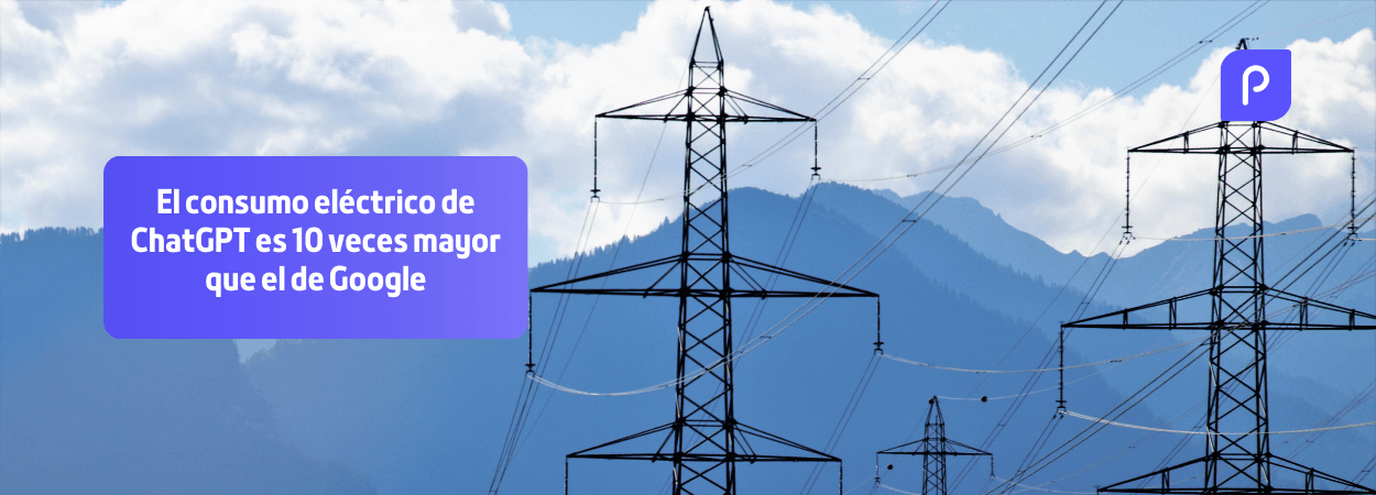 El consumo eléctrico de ChatGPT es 10 veces mayor que el de Google