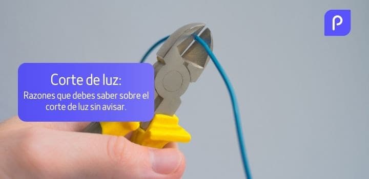 Corte de luz hoy: ¿te pueden cortar la luz sin previo aviso?