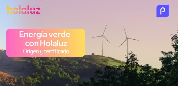 ¿Holaluz comercializa energía 100% verde?
