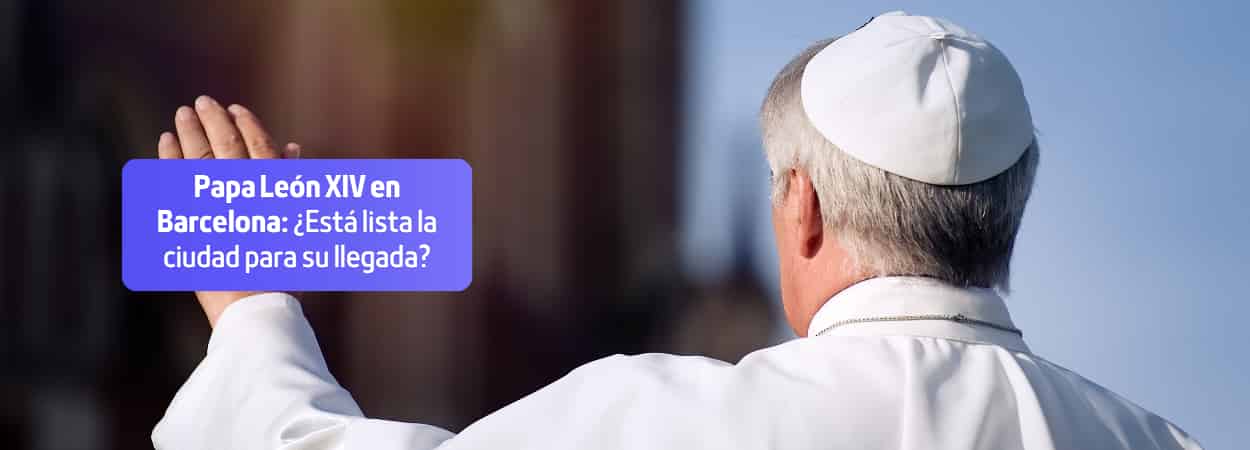 El Papa León XIV en Barcelona: Una marea de fieles pone a prueba la ciudad en el año de Gaudí