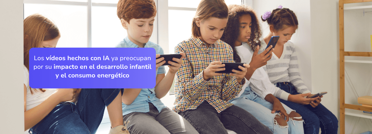 Los vídeos hechos con IA ya preocupan por su impacto en el desarrollo infantil y el consumo energético