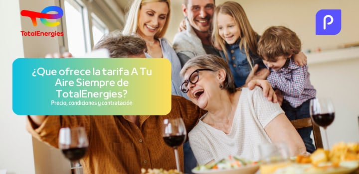 Tarifa A Tu Aire luz Siempre de TotalEnergies: precio, condiciones y opiniones
