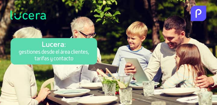 Lucera: gestiones desde el área clientes, tarifas y contacto | 2025
