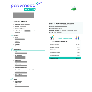 factura papernest energía