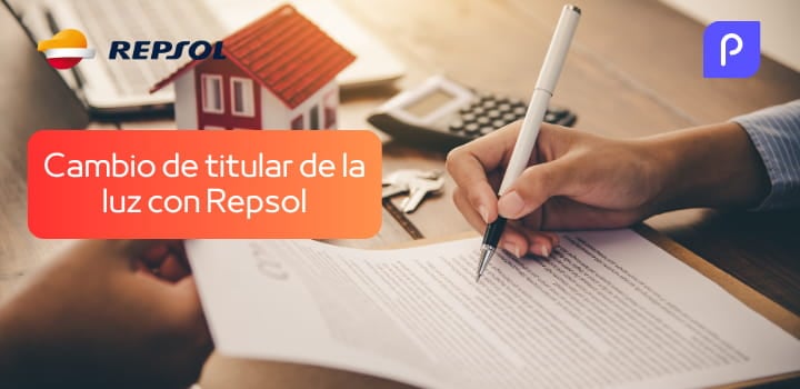 cambio titular de luz repsol
