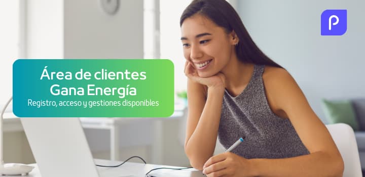 Registro y acceso al Área Clientes de Gana Energía