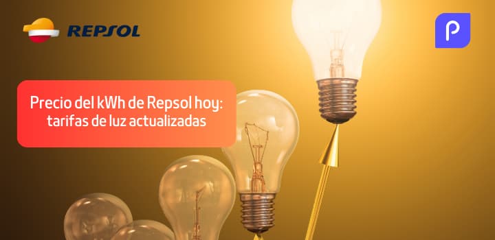 Precio del kWh de Repsol hoy: tarifas de luz actualizadas