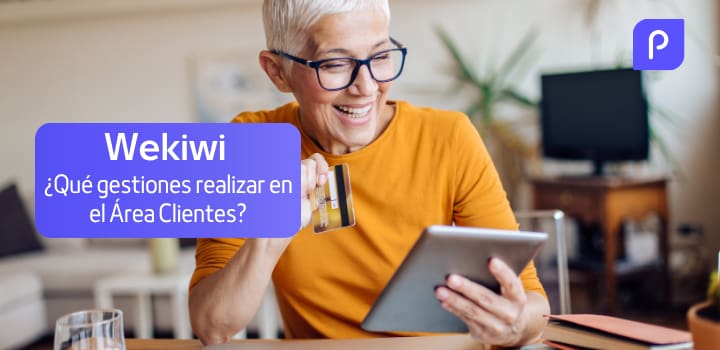 Área Cliente Wekiwi: acceso, registro y gestiones online