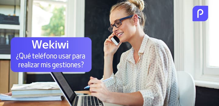 Wekiwi Teléfono: atención al cliente y gestiones por llamada
