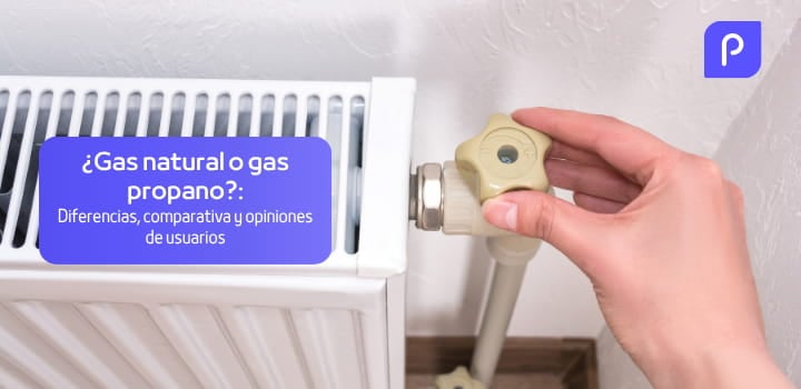 ¿Cuál es la diferencia entre el gas propano y el gas natural?