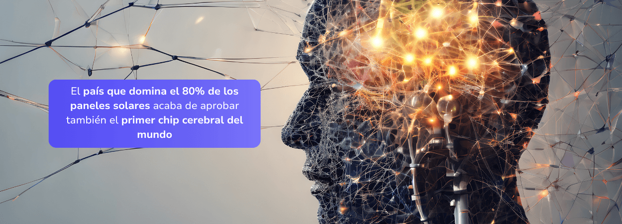 El país que domina el 80% de los paneles solares acaba de aprobar también el primer chip cerebral del mundo